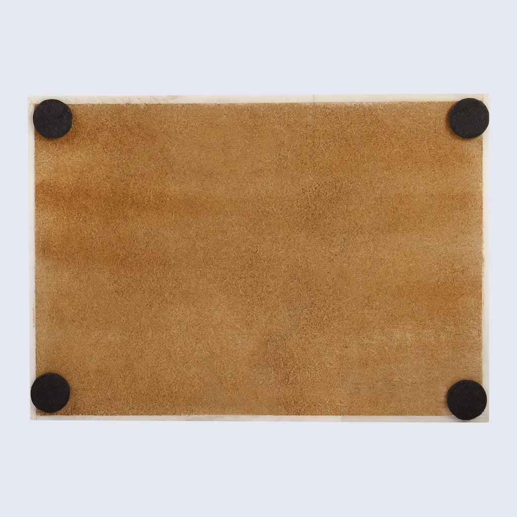 Plain Decorative Storage Box, Bone Inlay in 8 Sizes, White