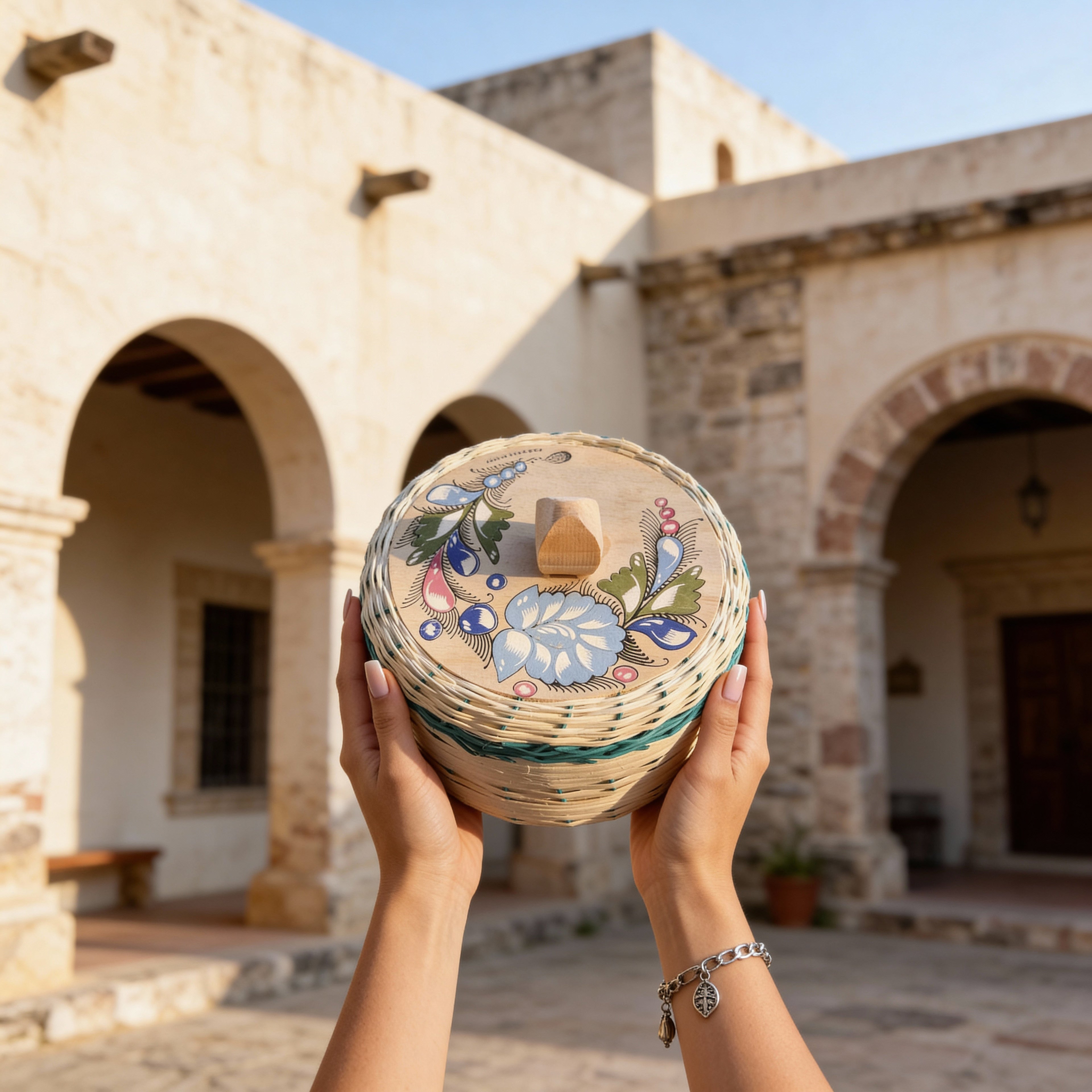Handwoven Wicker Tortilla Warmer